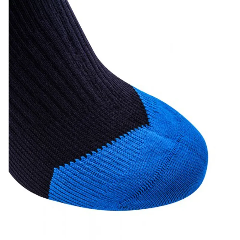 SealSkinz MTB MidMid Sock with Hydrostop - Black / Blue / Orange-2