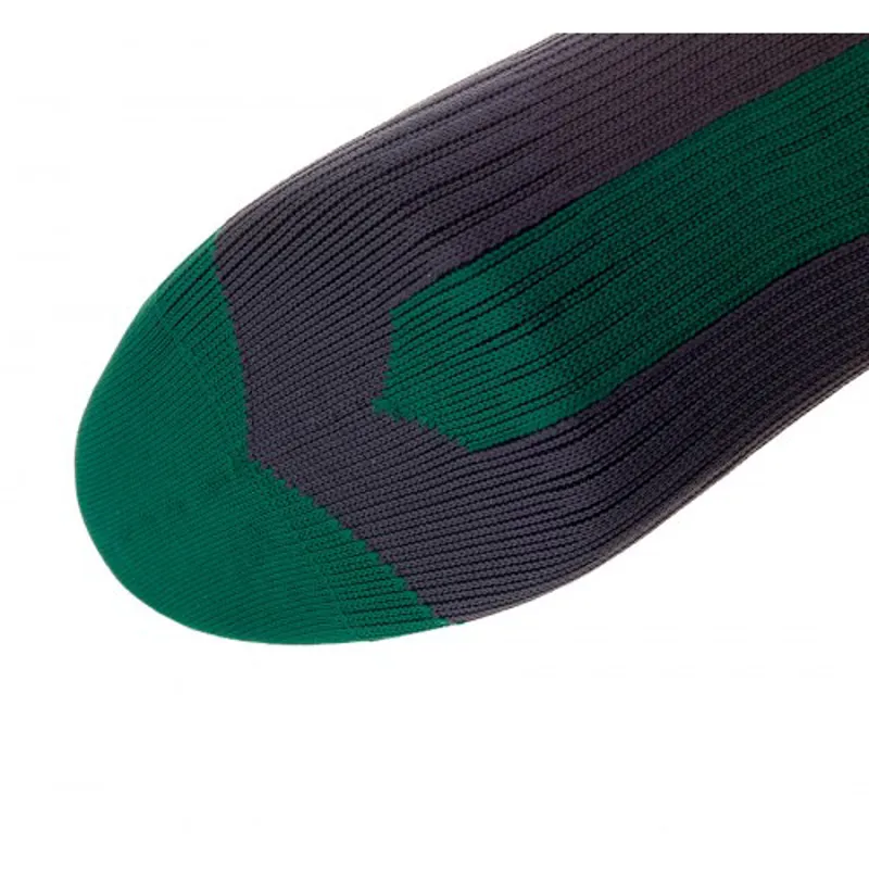 SealSkinz MTB Ankle Sock with Hydrostop - Grey / Green-3