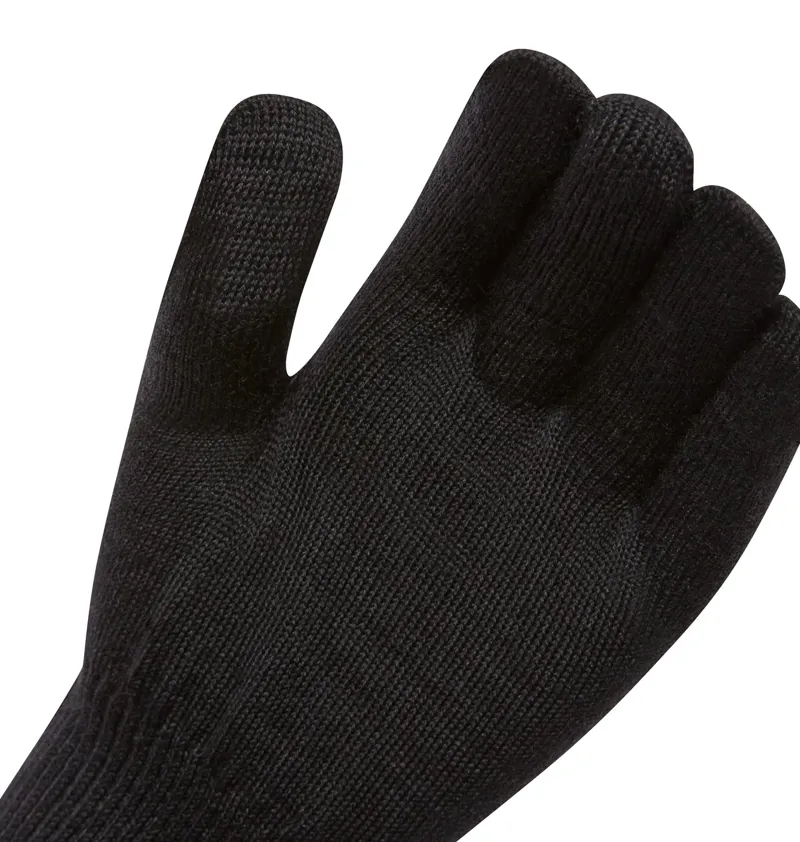 Sealskinz Solo Merino Liner Glove - Black-1