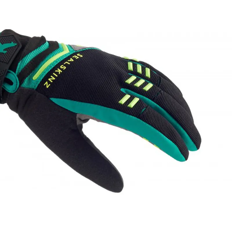 SealSkinz Dragon Eye Glove MTB - Leaf / Lime / Black-3