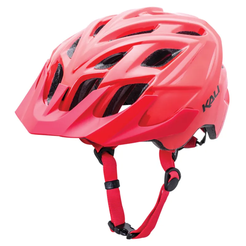 Kali Chakra Solo - Trail Helmet - Solid Red