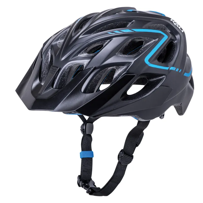 Kali Chakra Plus Reflex - Trail Helmet - Matt Black and Blue