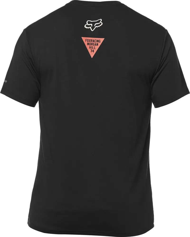 Fox Morgan Hill Short Sleeve Tech Tee - Black-1