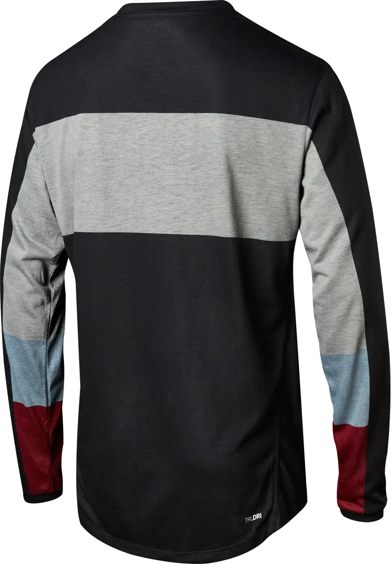 Fox Indicator Long Sleeve Drafter Jersey - Black-1