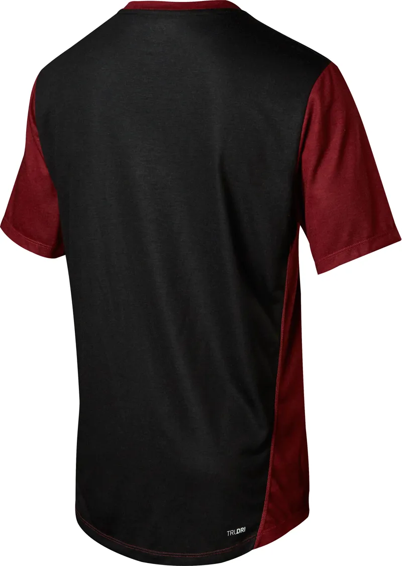 Fox Kids Indicator Short Sleeve Jersey - Dark Red-1