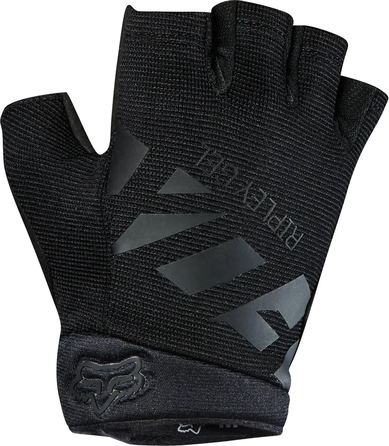 Fox Womens Ripley Half Finger Glove - Black / Black
