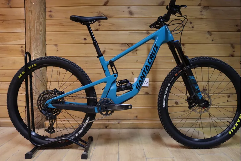 Current Demo Bike Santa Cruz 5010 C S Model Blue Small