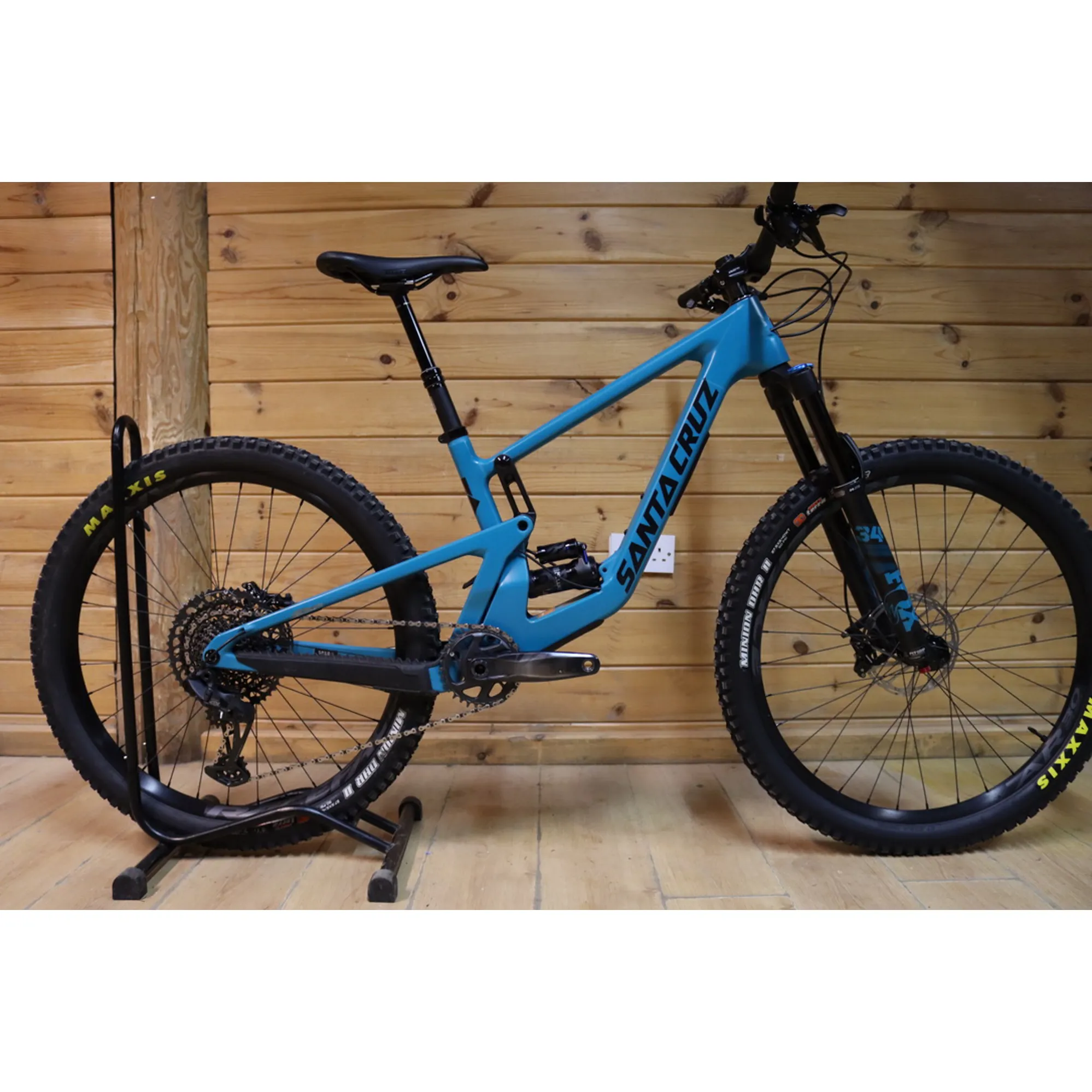 Current Demo Bike Santa Cruz 5010 C S Model Blue Small