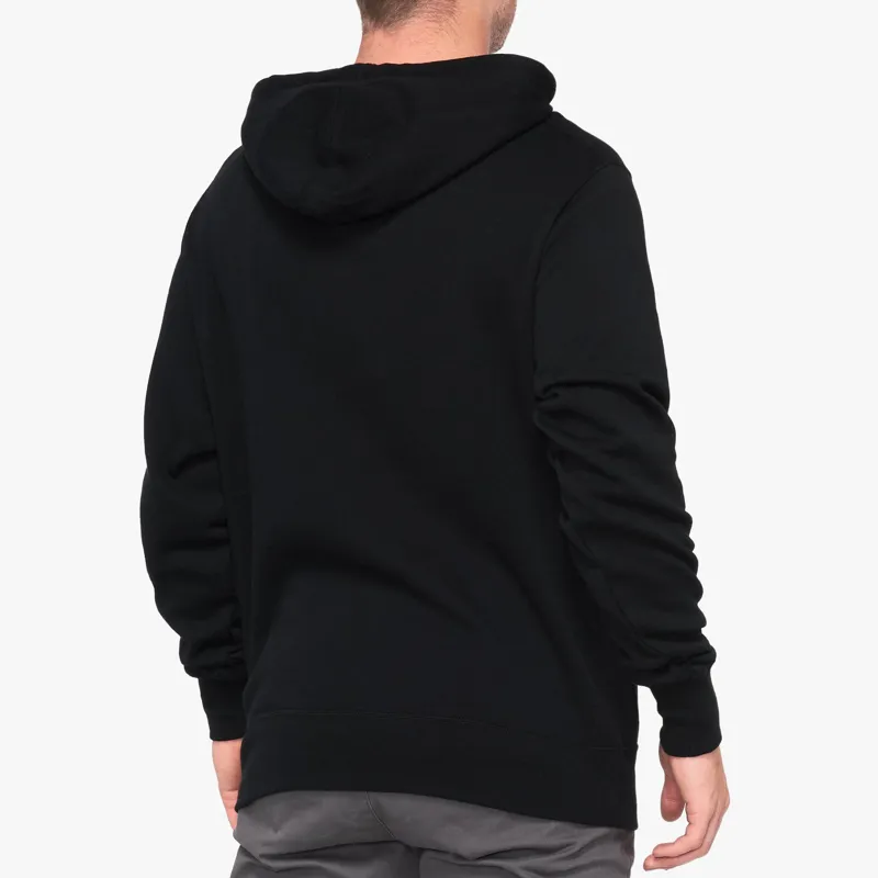 100 Percent Icon Pullover Hoodie - Black-1