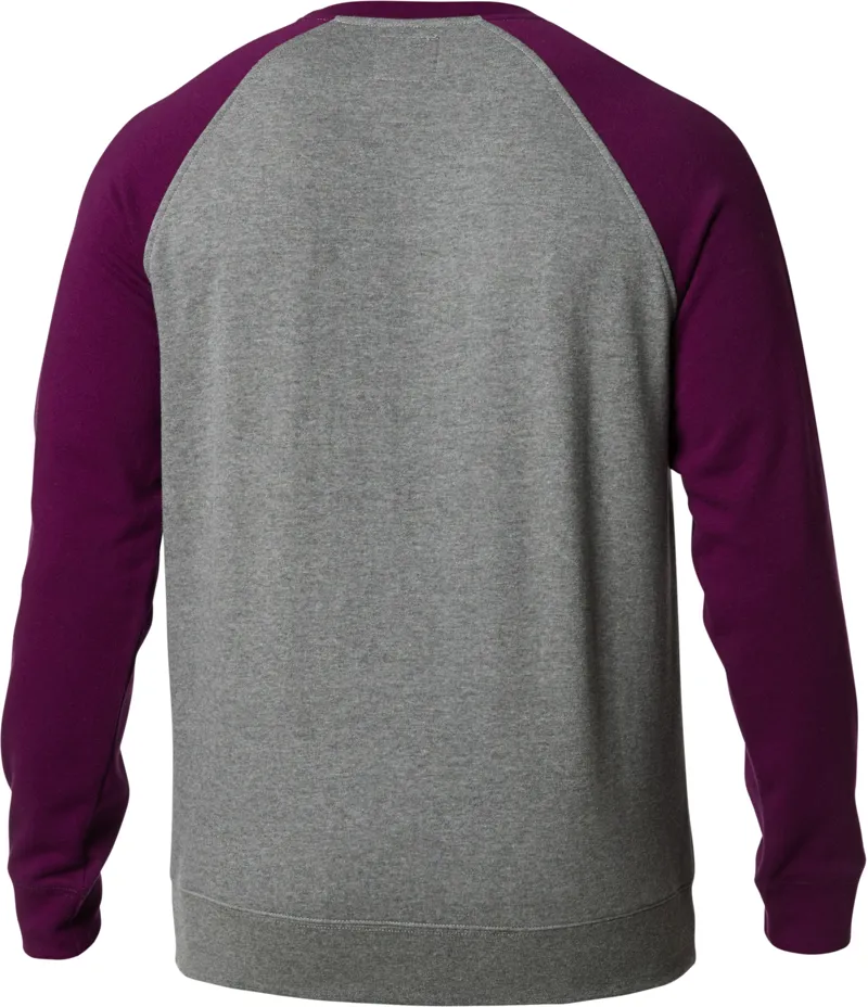Fox Legacy Crew Fleece - Dark Purple-3