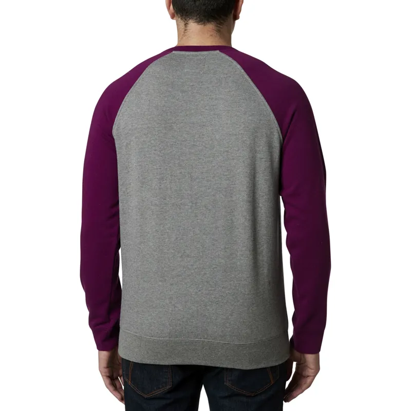 Fox Legacy Crew Fleece - Dark Purple-2