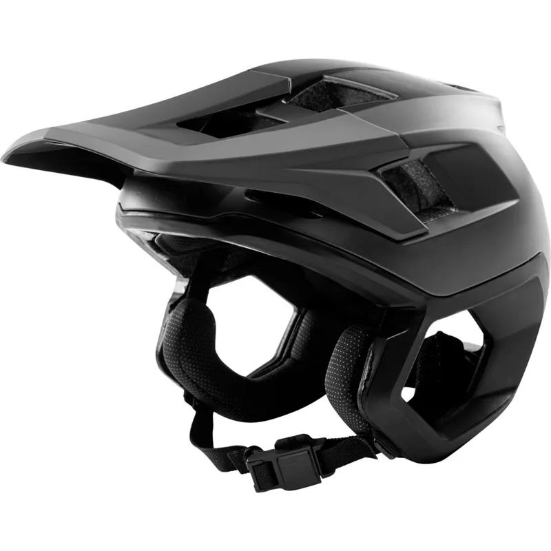 Fox Dropframe Helmet - Black - Brand New