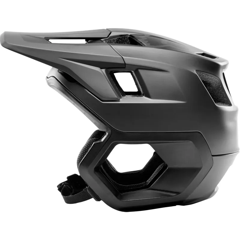 Fox Dropframe Helmet - Black - Brand New-4