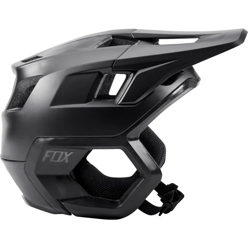 Fox Dropframe Helmet - Black - Brand New-6