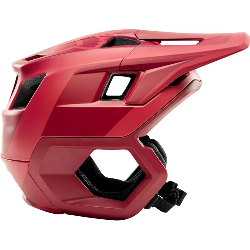 Fox Dropframe Helmet - Rio Red - Brand New-5
