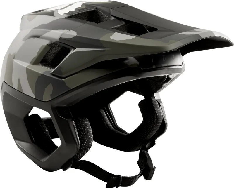 Fox Dropframe Enduro Helmet - Black Camo-1