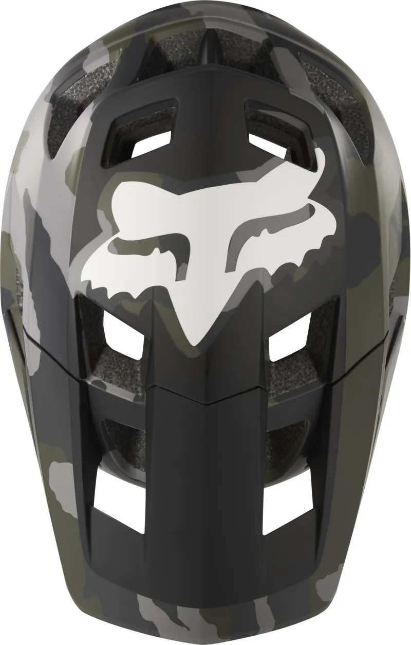 Fox Dropframe Enduro Helmet - Black Camo-2
