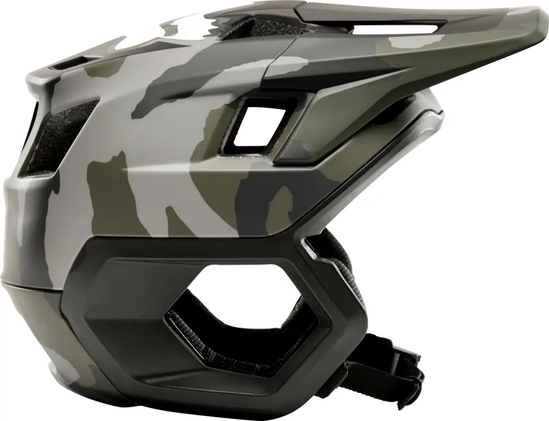 Fox Dropframe Enduro Helmet - Black Camo-5