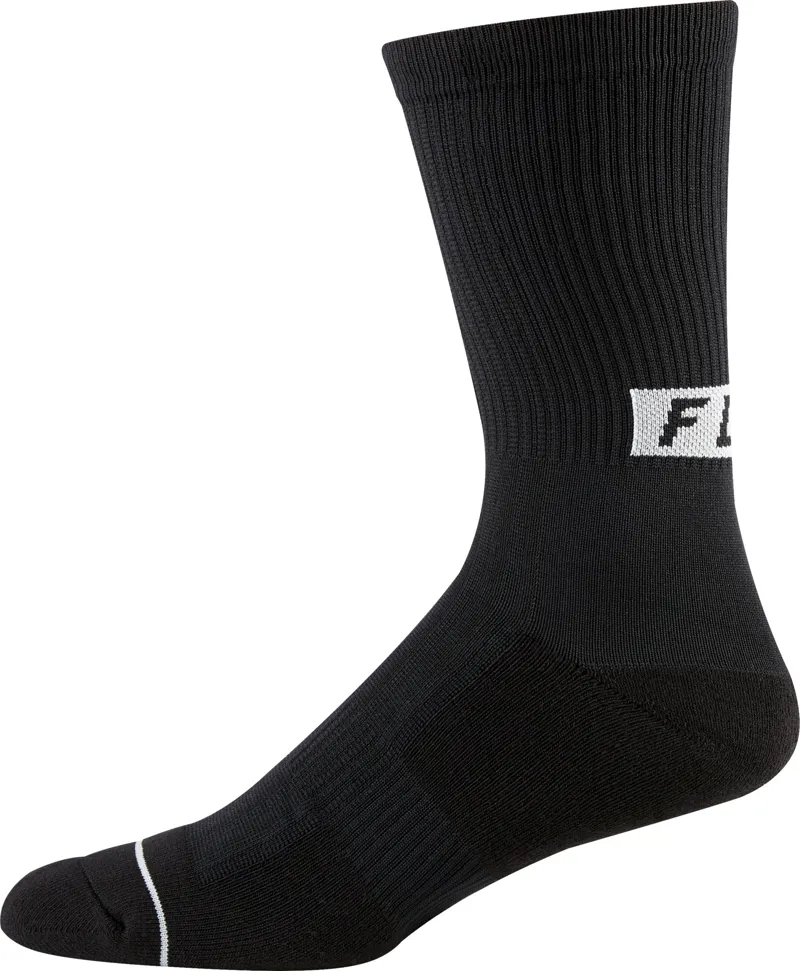 Fox 8 Trail Cushion Sock - Black - Riding or Casual Sock