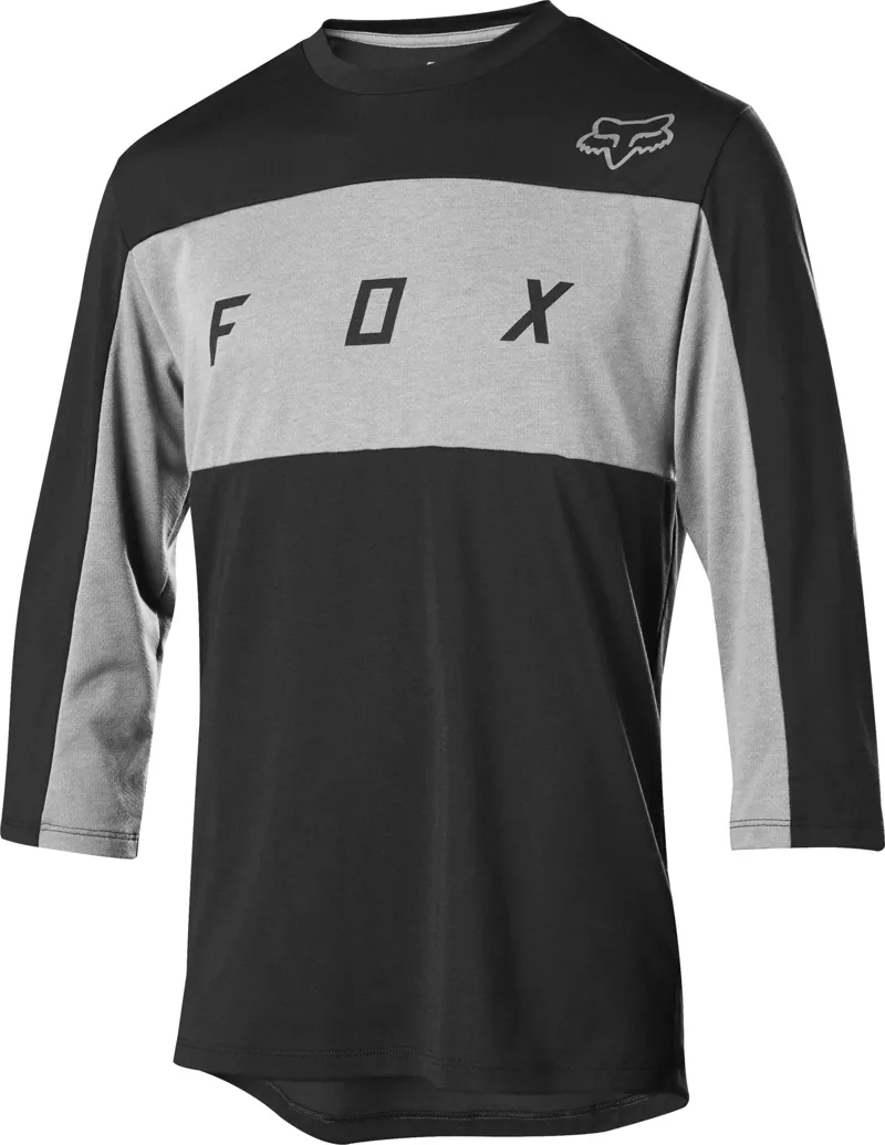 Fox Ranger DriRelease 3/4 Length Jersey - Black