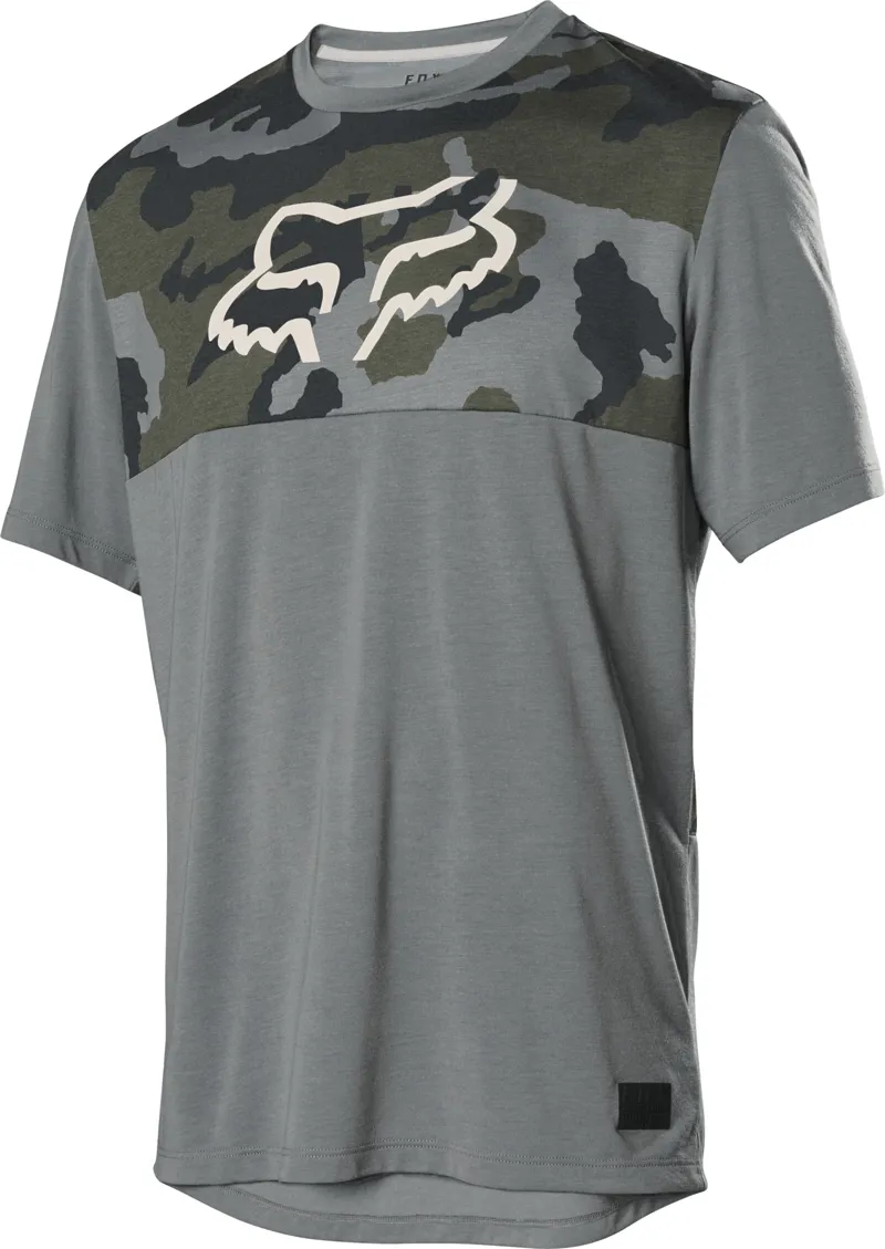 Fox Ranger DriRelease Short Sleeve Jersey - Green Camo