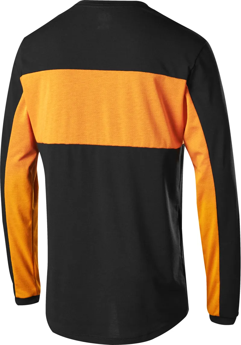 Fox Ranger DriRelease Foxhead Long Sleeve Jersey - Black-1