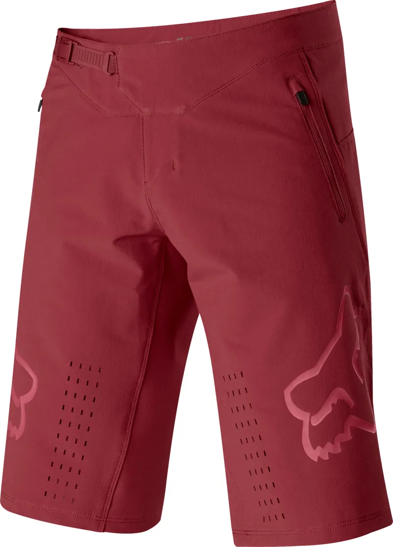Fox Defend Short - Cardinal Red