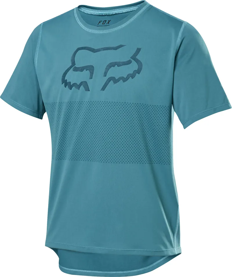 Fox Youth Ranger Short Sleeve Jersey - AQU