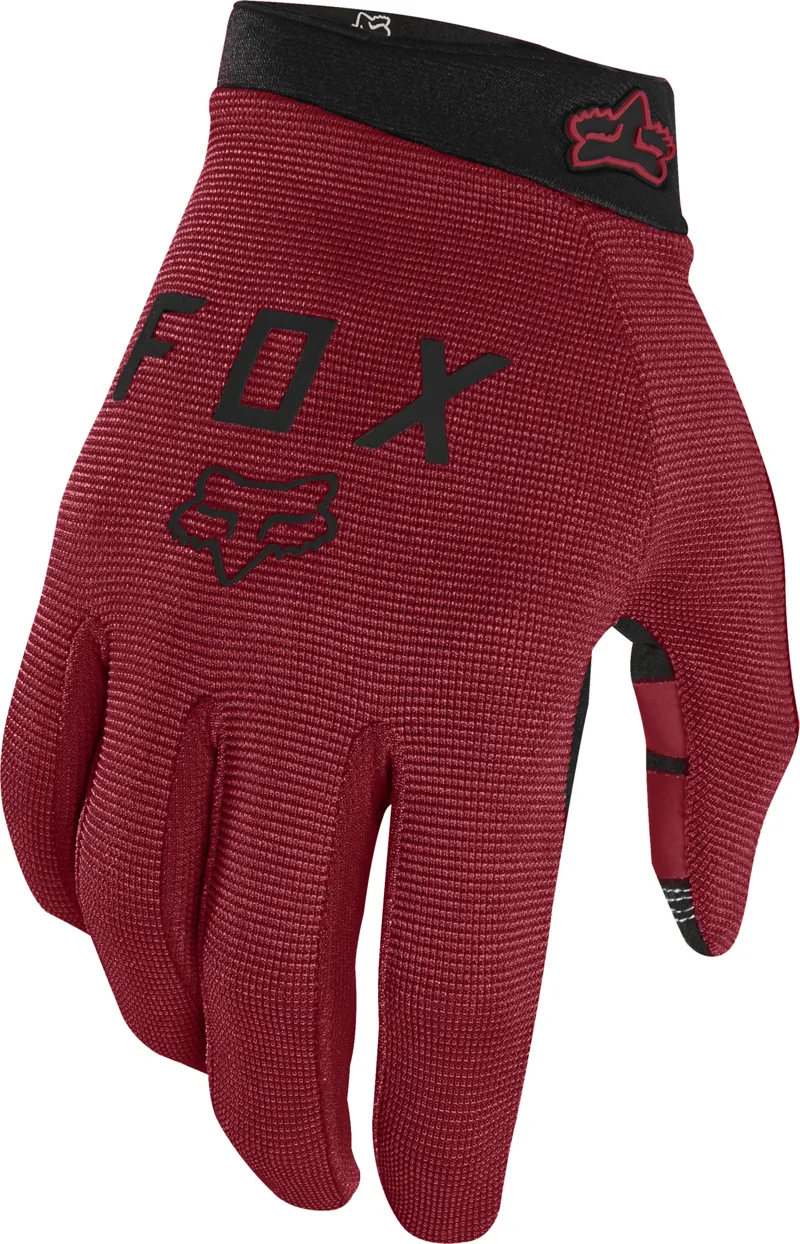 Fox Youth Ranger Glove - Cardinal Red