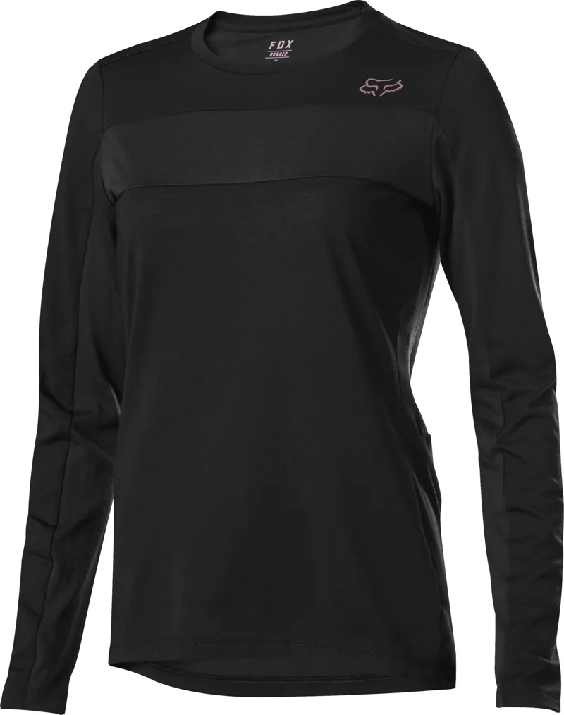 Fox Womens DriRelease Long Sleeve Jersey - Black