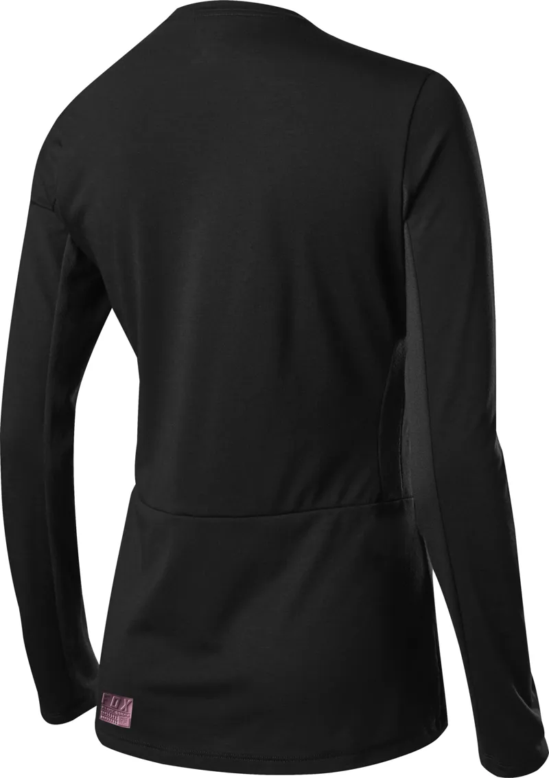 Fox Womens DriRelease Long Sleeve Jersey - Black-1