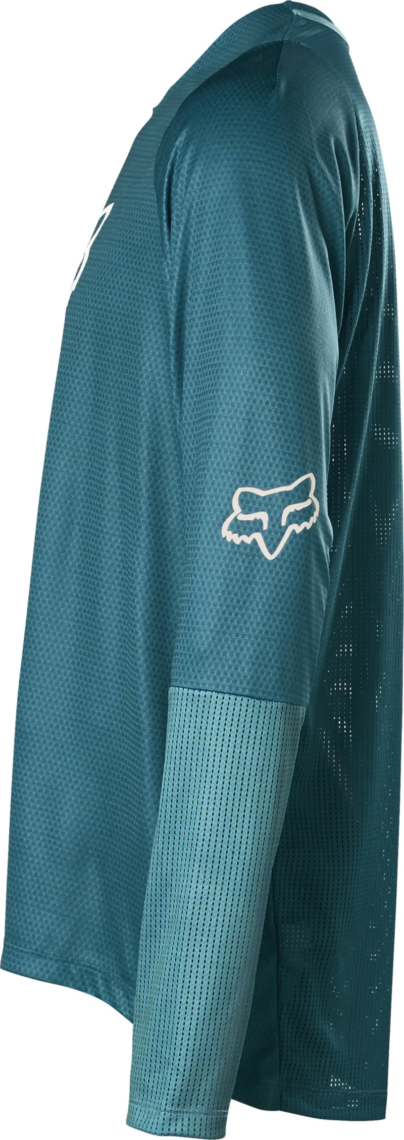 Fox Defend Long Sleeve Foxhead Jersey - Matte Blue-3