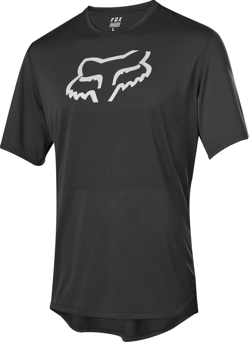 Fox Ranger Short Sleeve Foxhead Jersey - Black