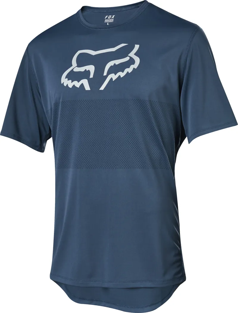 Fox Ranger Short Sleeve Foxhead Jersey - Midnight
