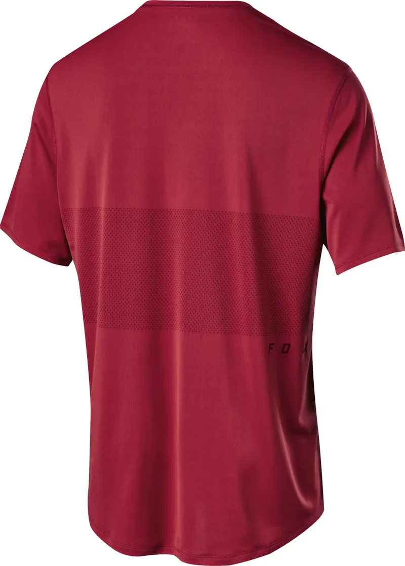Fox Ranger Short Sleeve Foxhead Jersey - Cardinal Red-1