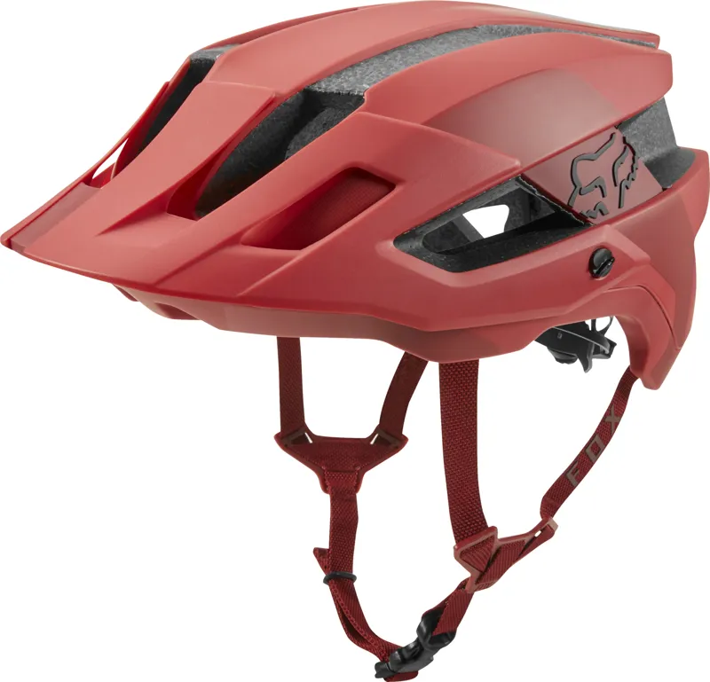 Fox Flux MIPS Enduro Helmet Conduit - Rio Red