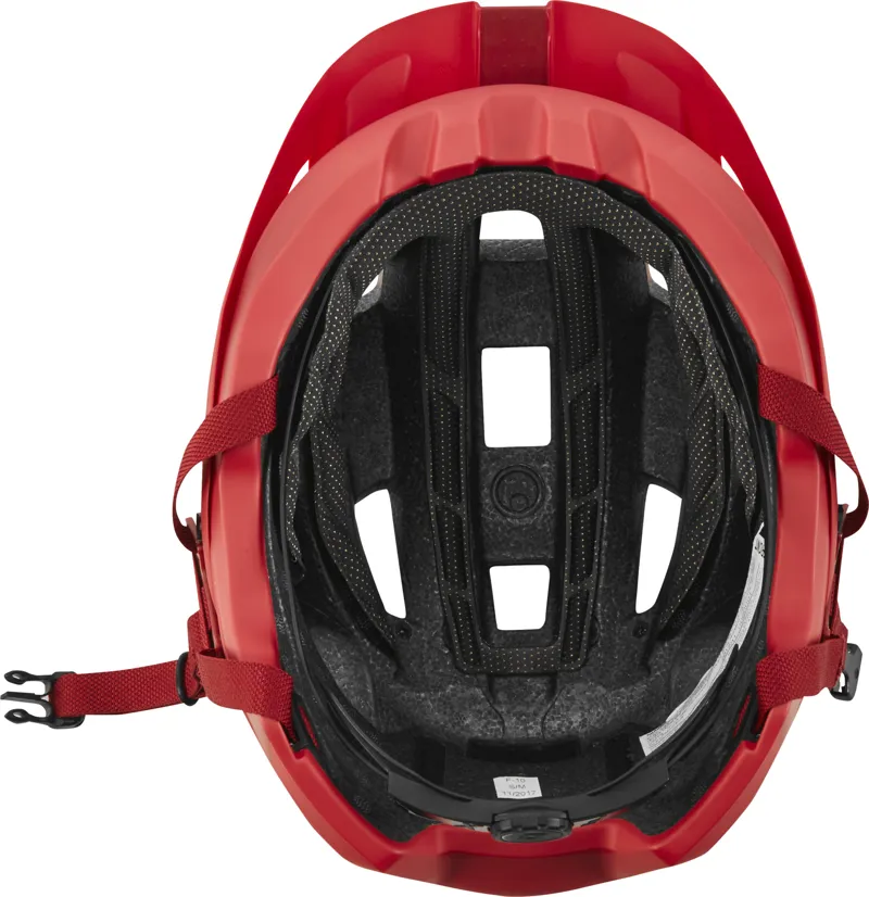 Fox Flux MIPS Enduro Helmet Conduit - Rio Red-2