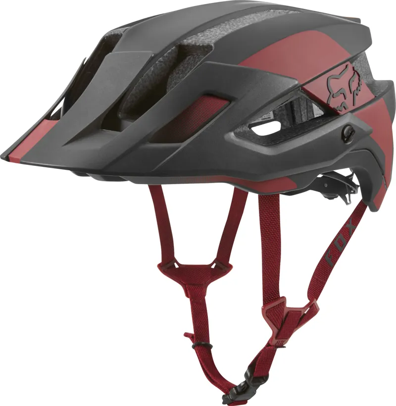 Fox Flux MIPS Enduro Helmet Conduit - Cardinal Red