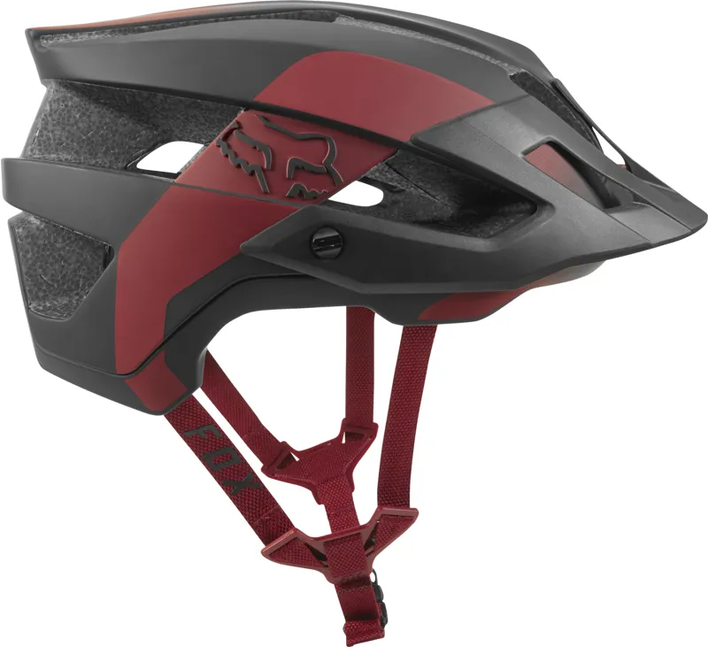 Fox Flux MIPS Enduro Helmet Conduit - Cardinal Red-1