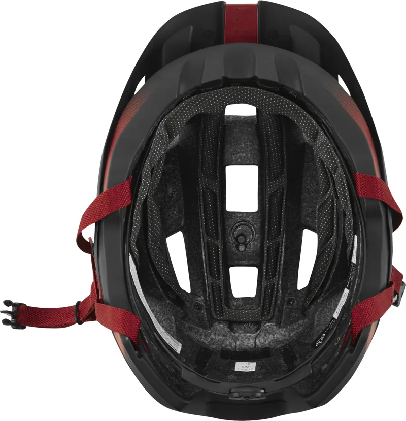 Fox Flux MIPS Enduro Helmet Conduit - Cardinal Red-2