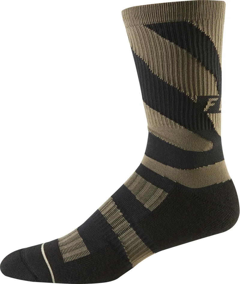 Fox 8 Trail Cushion Sock - Dirt - Riding or Casual Sock