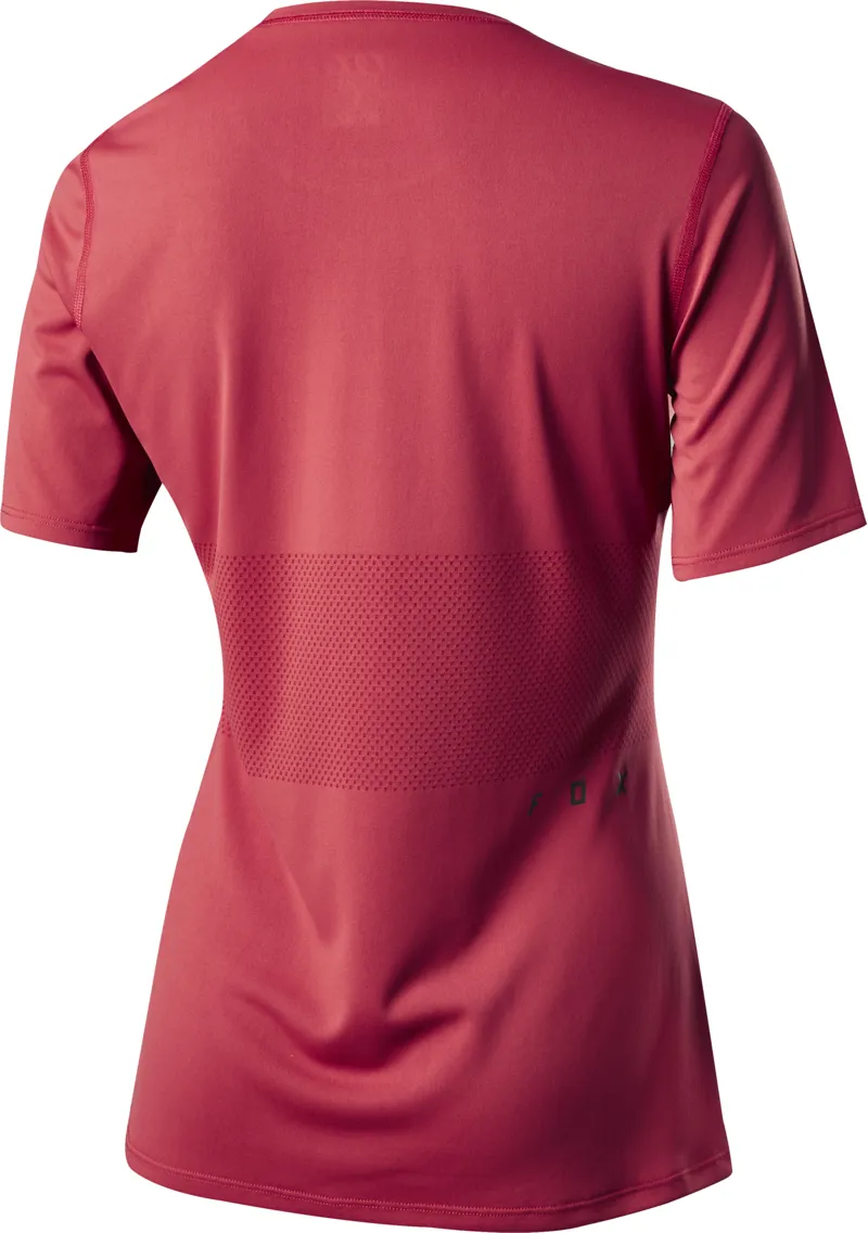 Fox Womens Ranger Short Sleeve Jersey - Rio Red-1