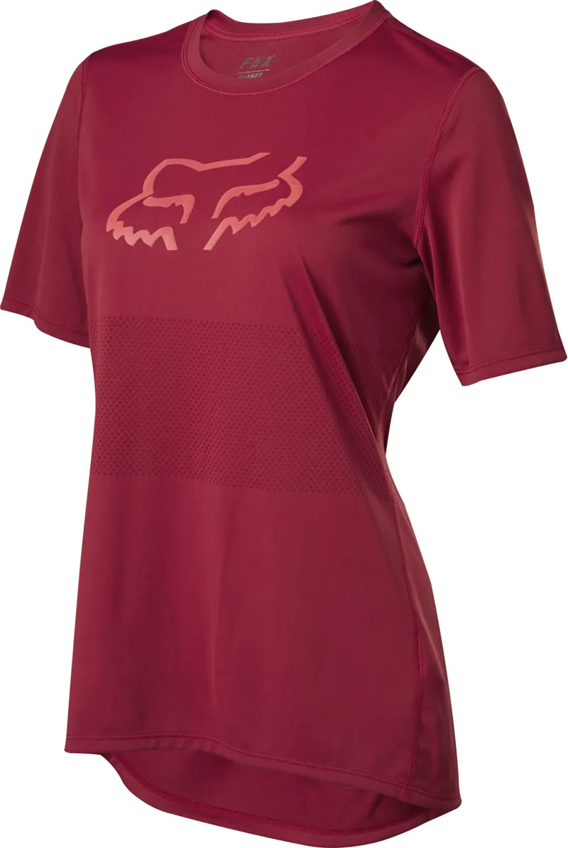 Fox Womens Ranger Short Sleeve Jersey - Chilli