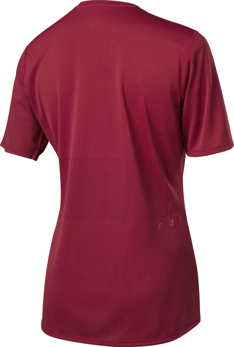 Fox Womens Ranger Short Sleeve Jersey - Chilli-1