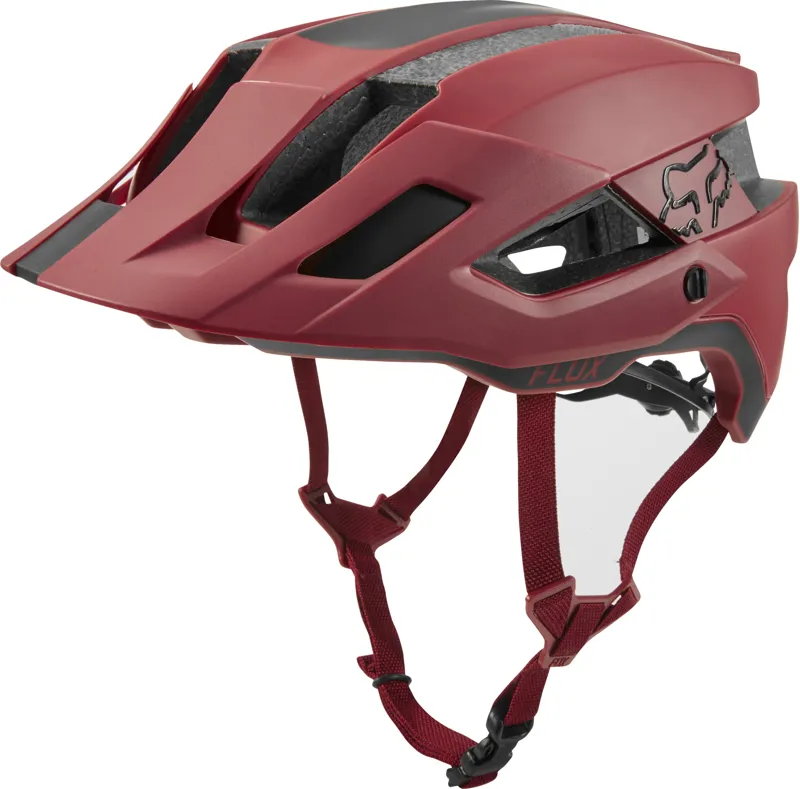 Fox Flux Enduro Helmet Rush - Cardinal Red