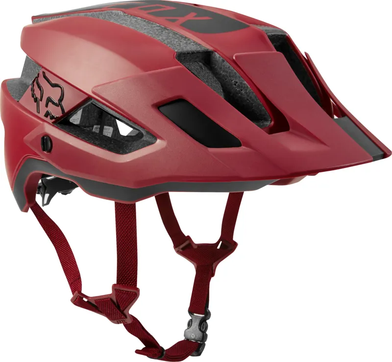 Fox Flux Enduro Helmet Rush - Cardinal Red-6