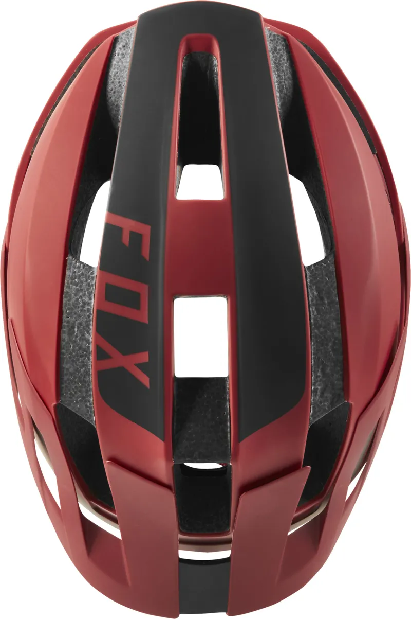 Fox Flux Enduro Helmet Rush - Cardinal Red-5