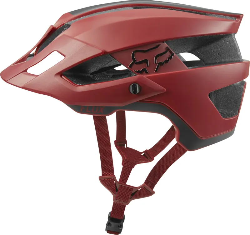 Fox Flux Enduro Helmet Rush - Cardinal Red-3