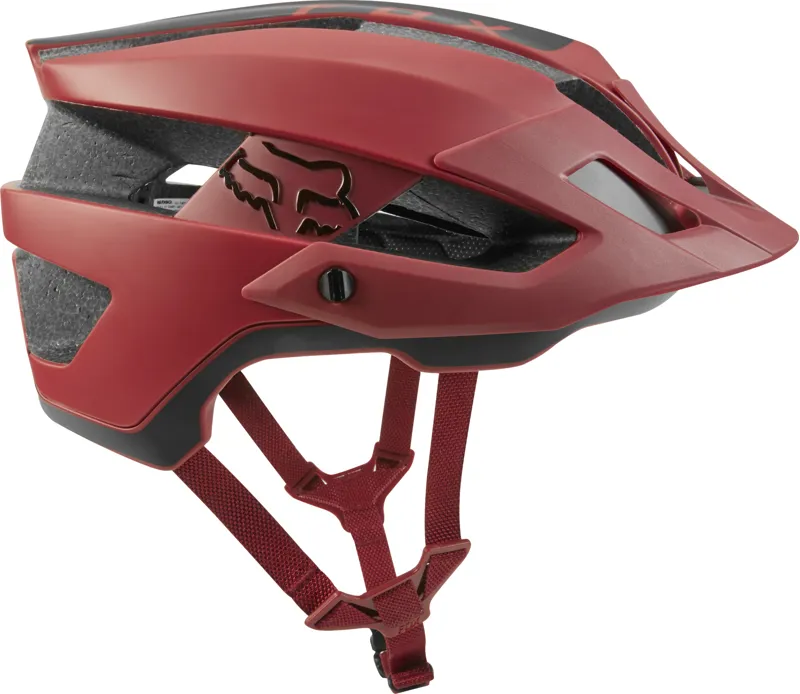 Fox Flux Enduro Helmet Rush - Cardinal Red-1