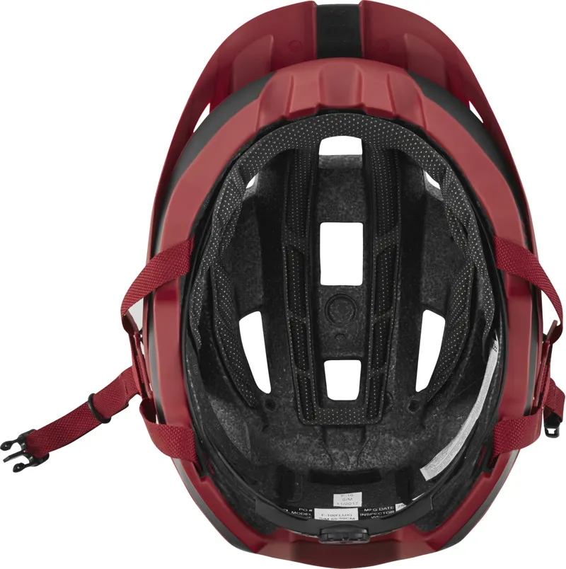 Fox Flux Enduro Helmet Rush - Cardinal Red-2